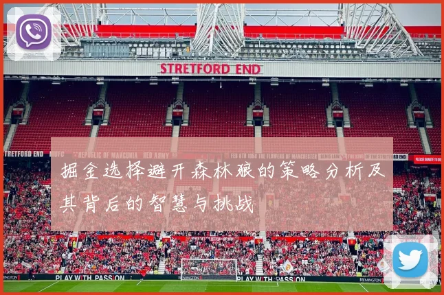 掘金选择避开森林狼的策略分析及其背后的智慧与挑战