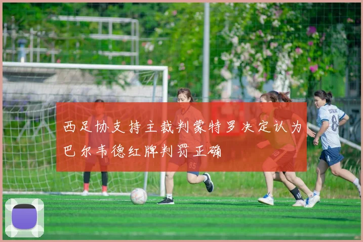 西足协支持主裁判蒙特罗决定认为巴尔韦德红牌判罚正确