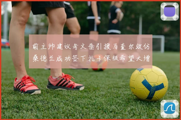 前主帅建议考文垂引援马奎尔效仿桑德兰成功签下扎卡保级希望大增